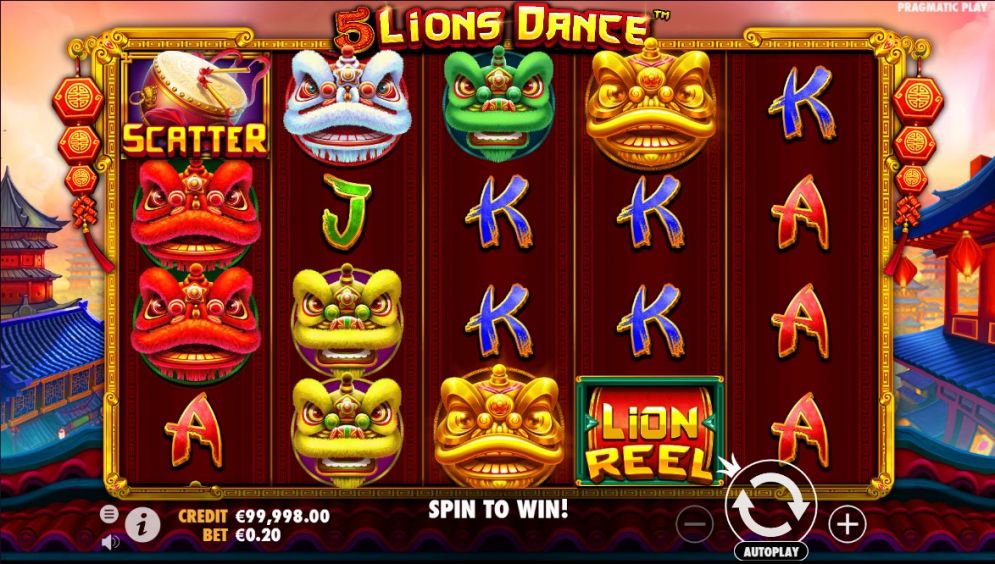 5 Lions Dance