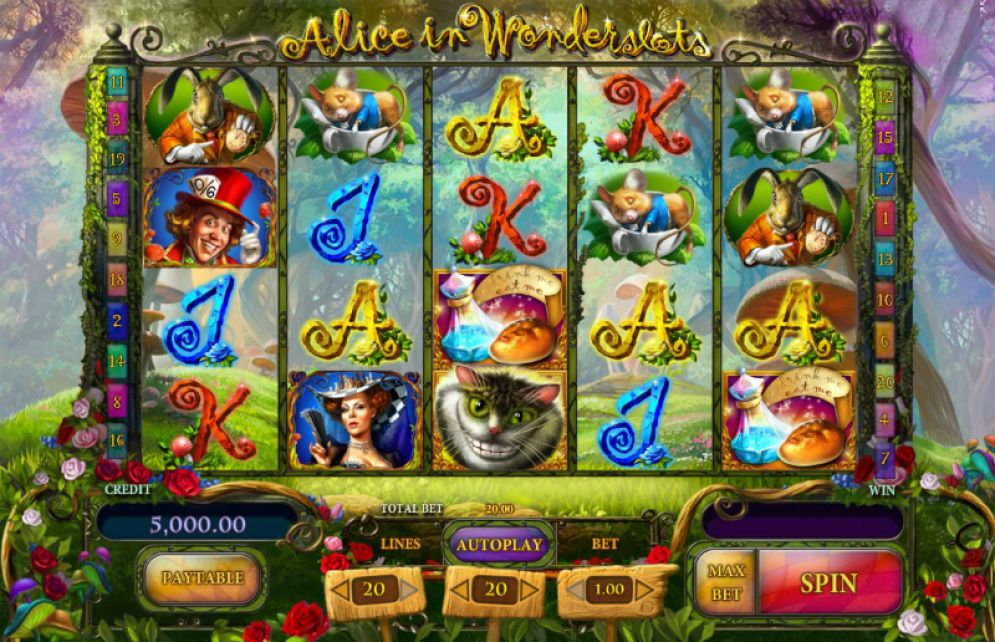 Alice in Wonderslots