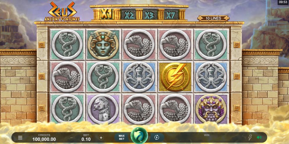 Ancient Fortunes: Zeus