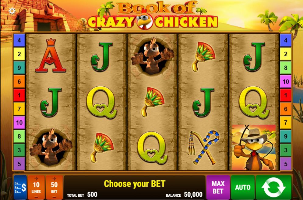 Book Of Crazy Chicken