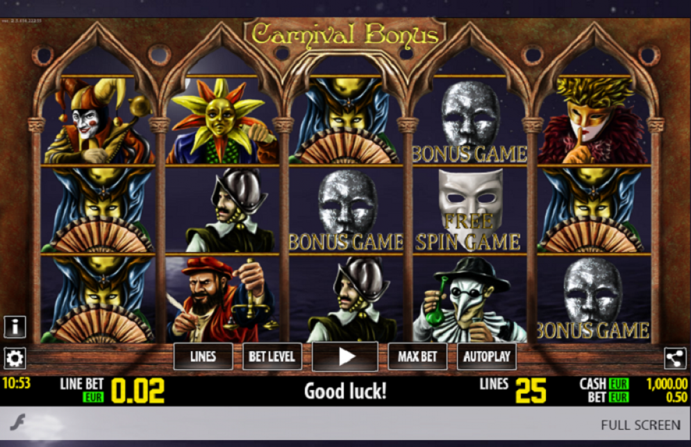 Carnival Bonus