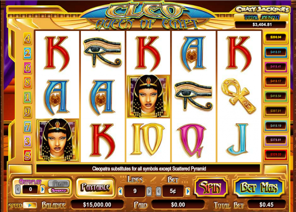 'Cleo – Queen of Egypt'