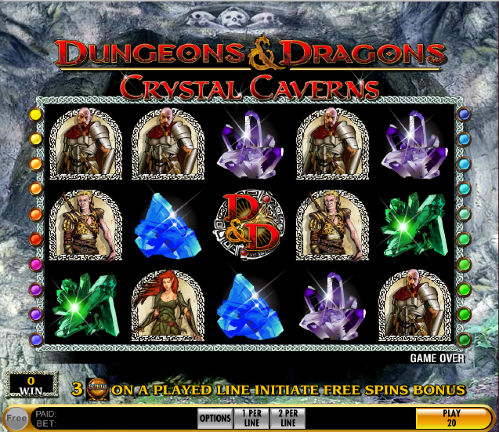 Dungeons and Dragons: Crystal Caverns