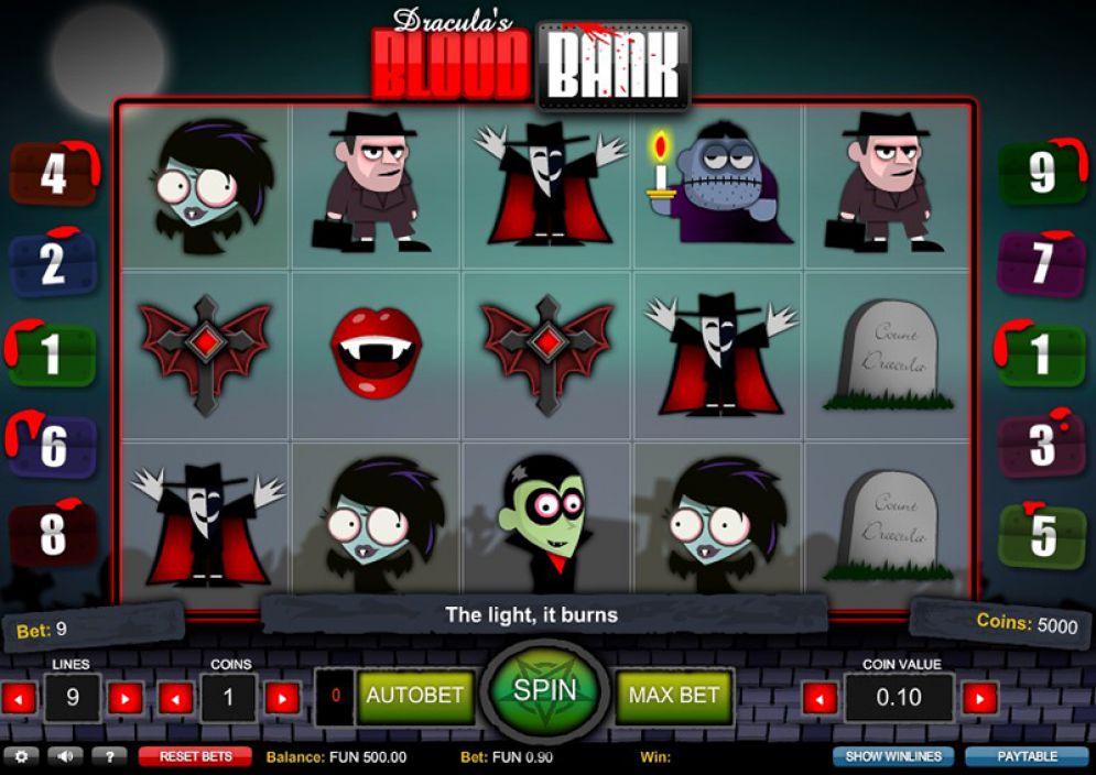 Dracula’s Blood Bank