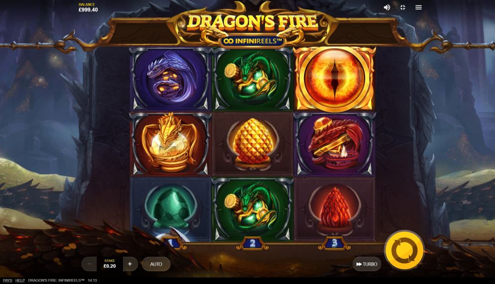 Dragon’s Fire InfiniReels