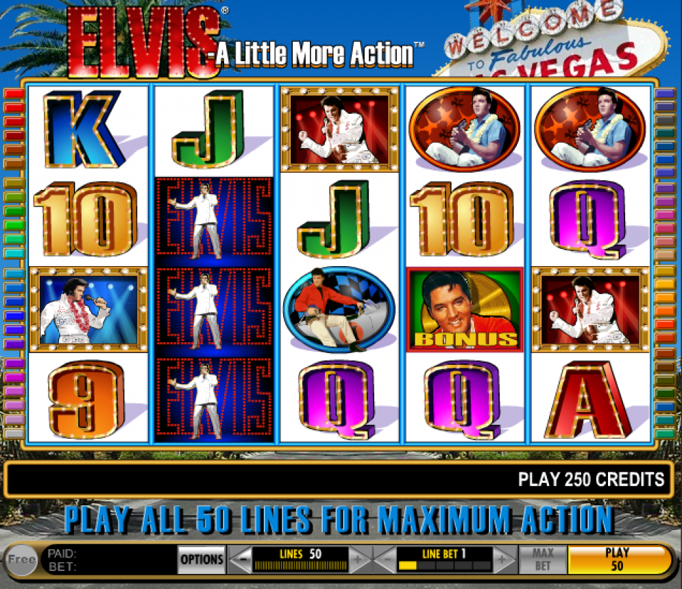 Elvis a Little More Action
