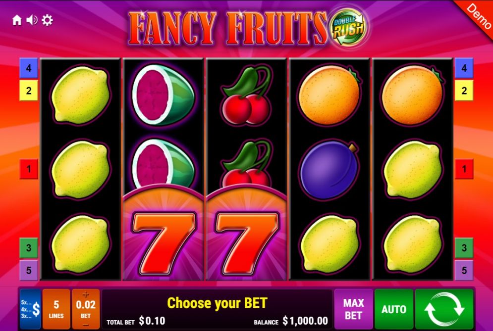 Fancy Fruits Double Rush