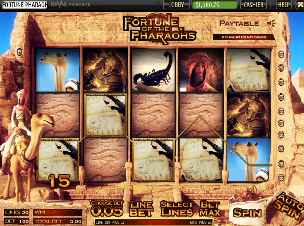 Fortune of the Pharaohs