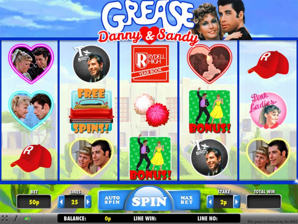 Grease Danny and Sandy