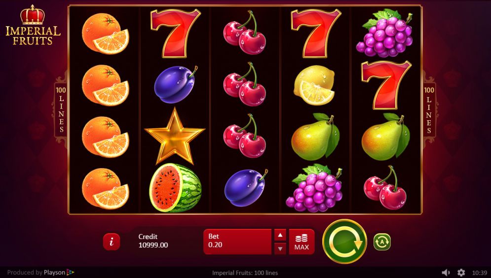 Imperial Fruits: 100 Lines