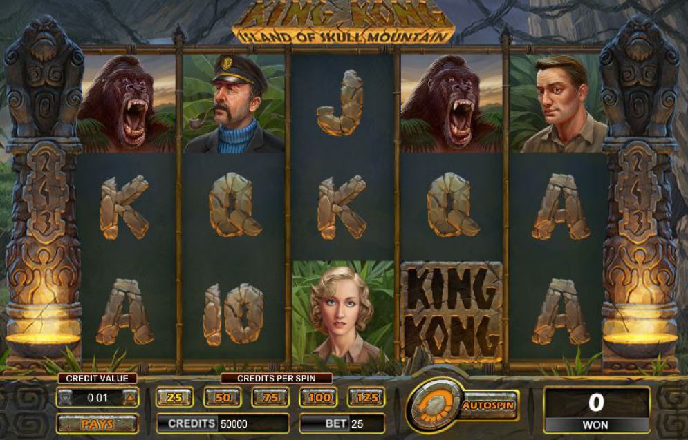 King Kong Island of Skull Mountain
