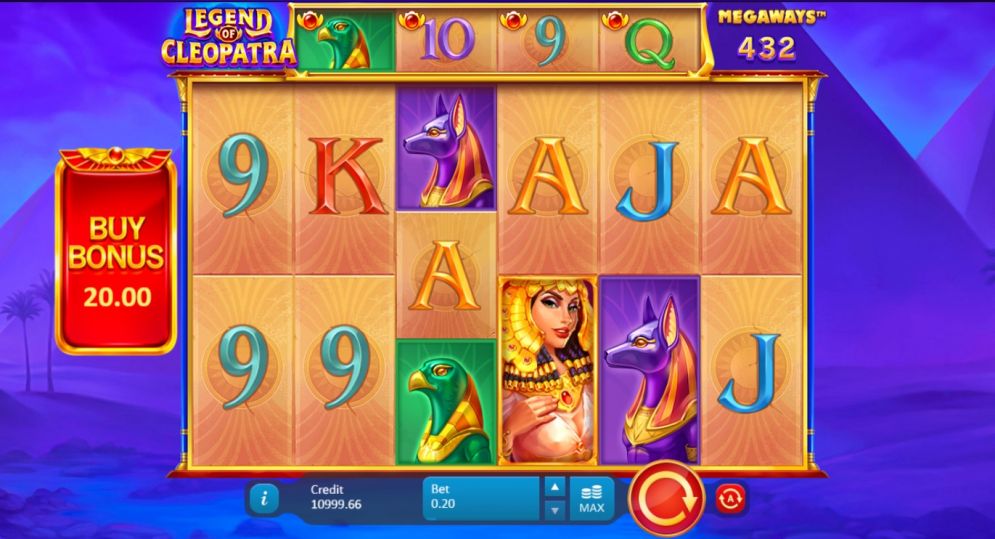 Legend of Cleopatra Megaways
