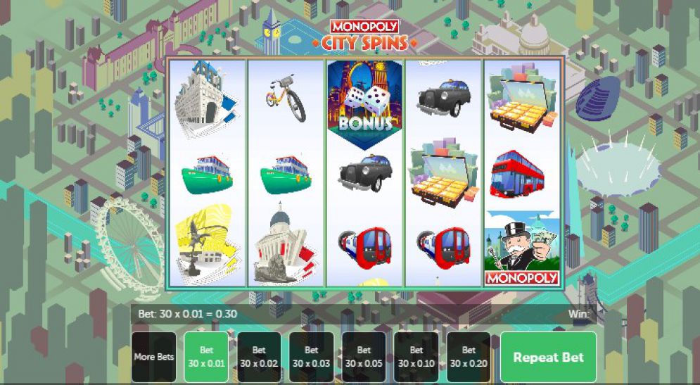 Monopoly City Spins