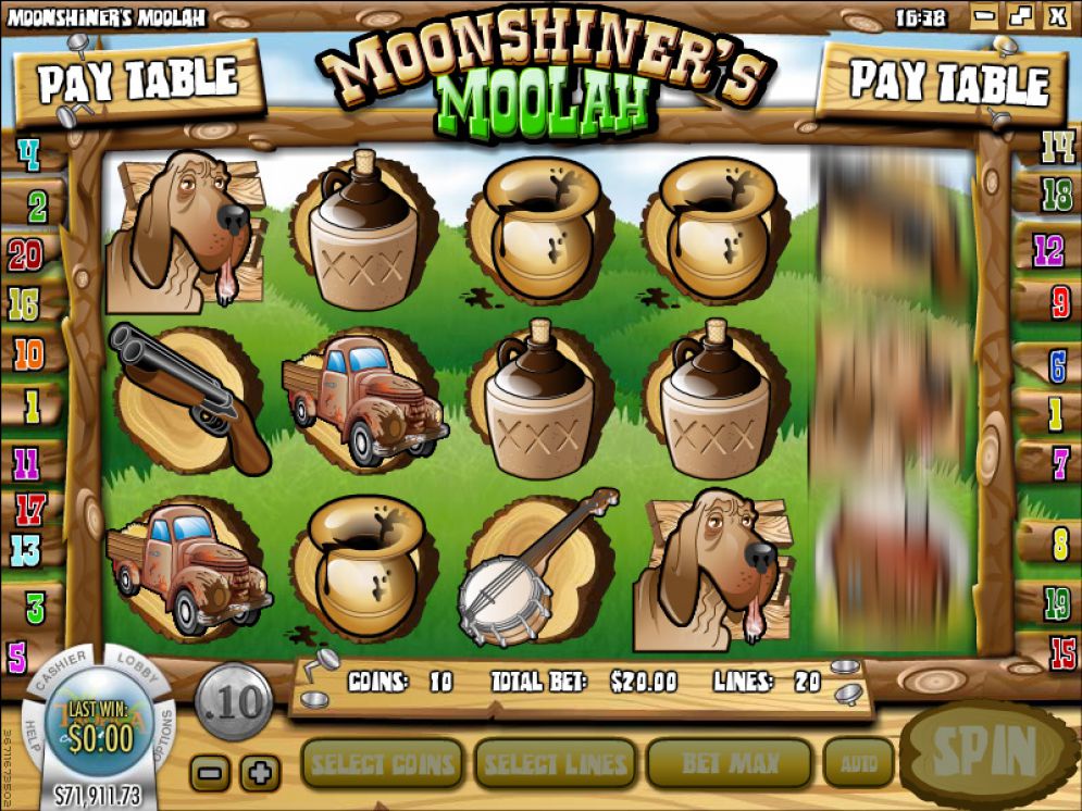 Moonshiner’s Moolah