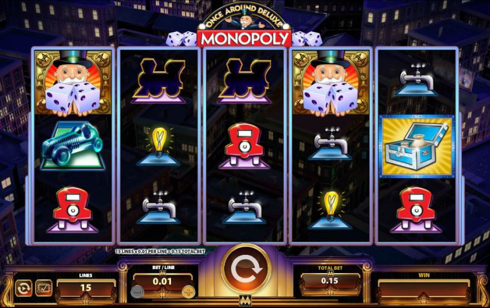 Once Around Deluxe Monopoly