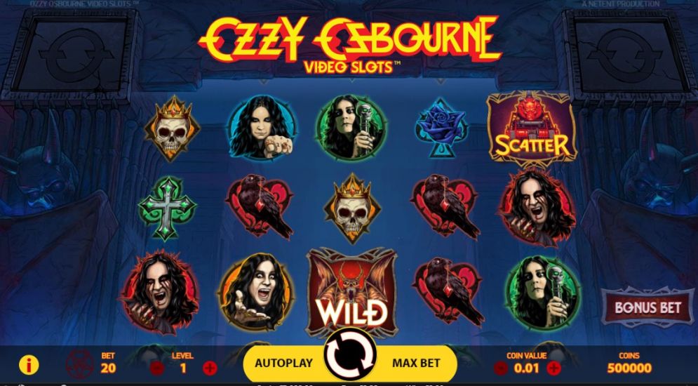 'Ozzy Osbourne Video Slots'