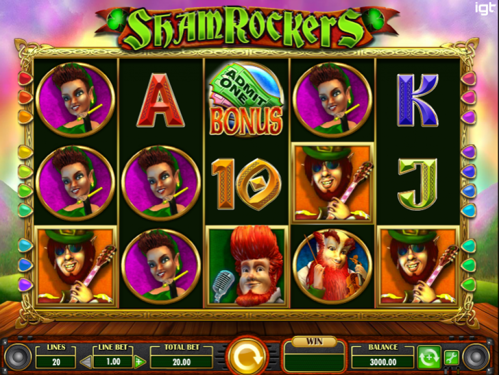 Shamrockers Eire To Rock