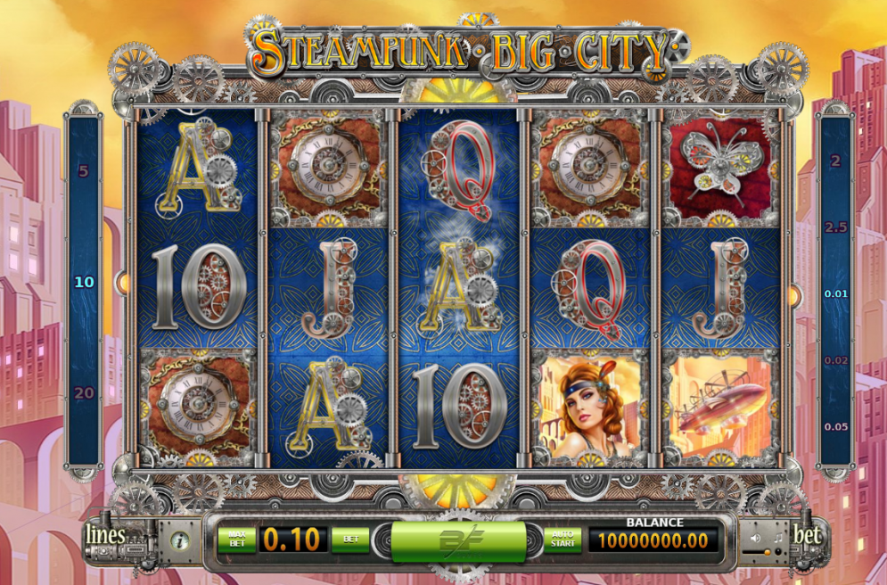 Steampunk Big City