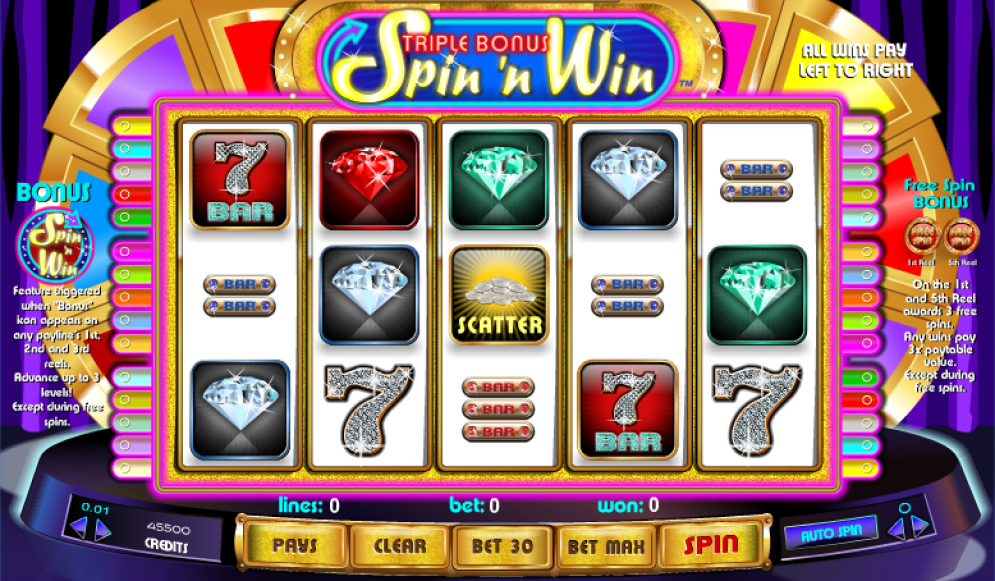 Triple Bonus Spin ‘n Win