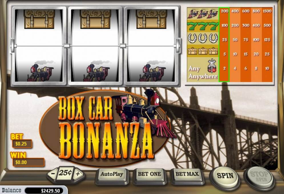 Box Car Bonanza