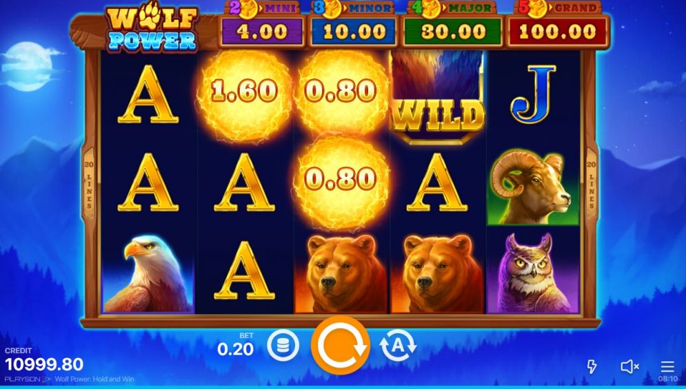 Wolf Power: Hold and Win