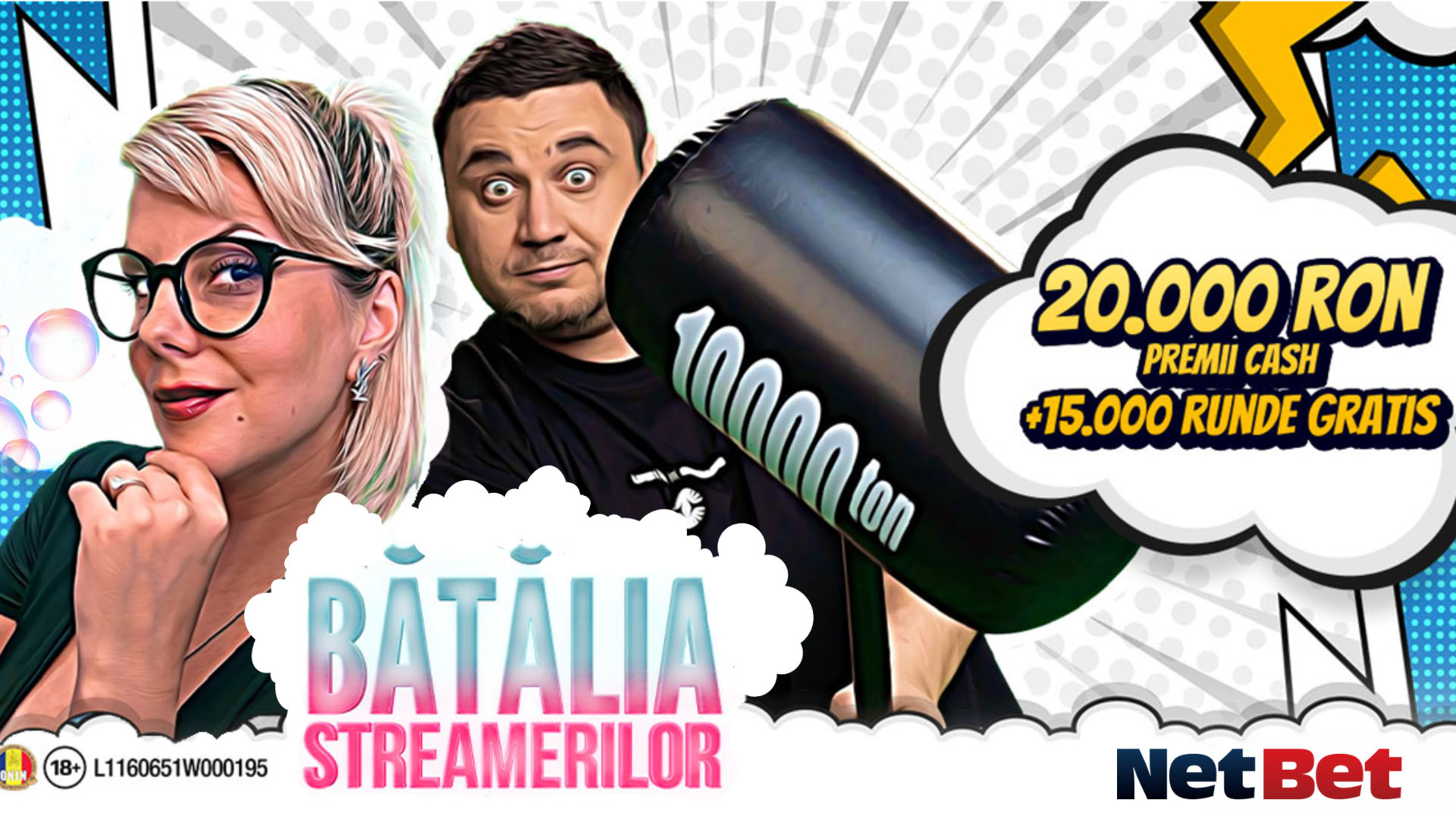 batalia streamerilor pe netbet casino