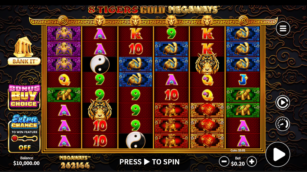 8 Tigers Gold™ Megaways™
