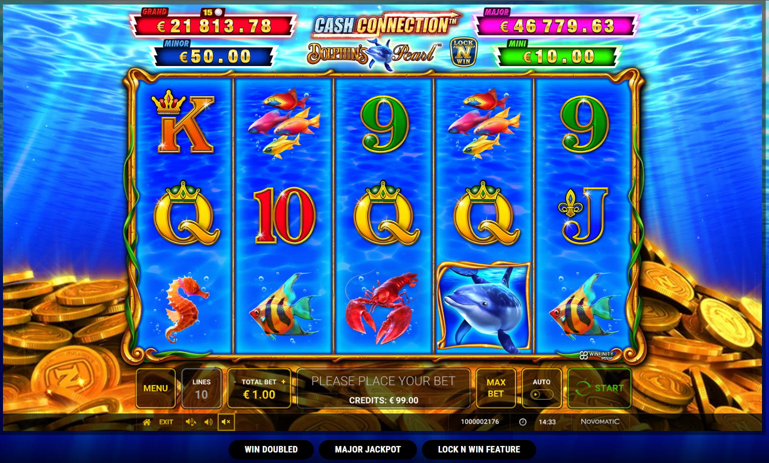 Cash Connection Dolphin’s Pearl