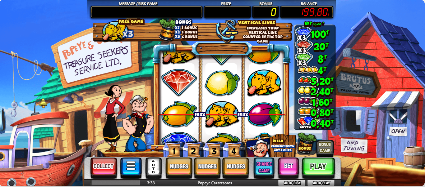 Popeye Cazatesoros