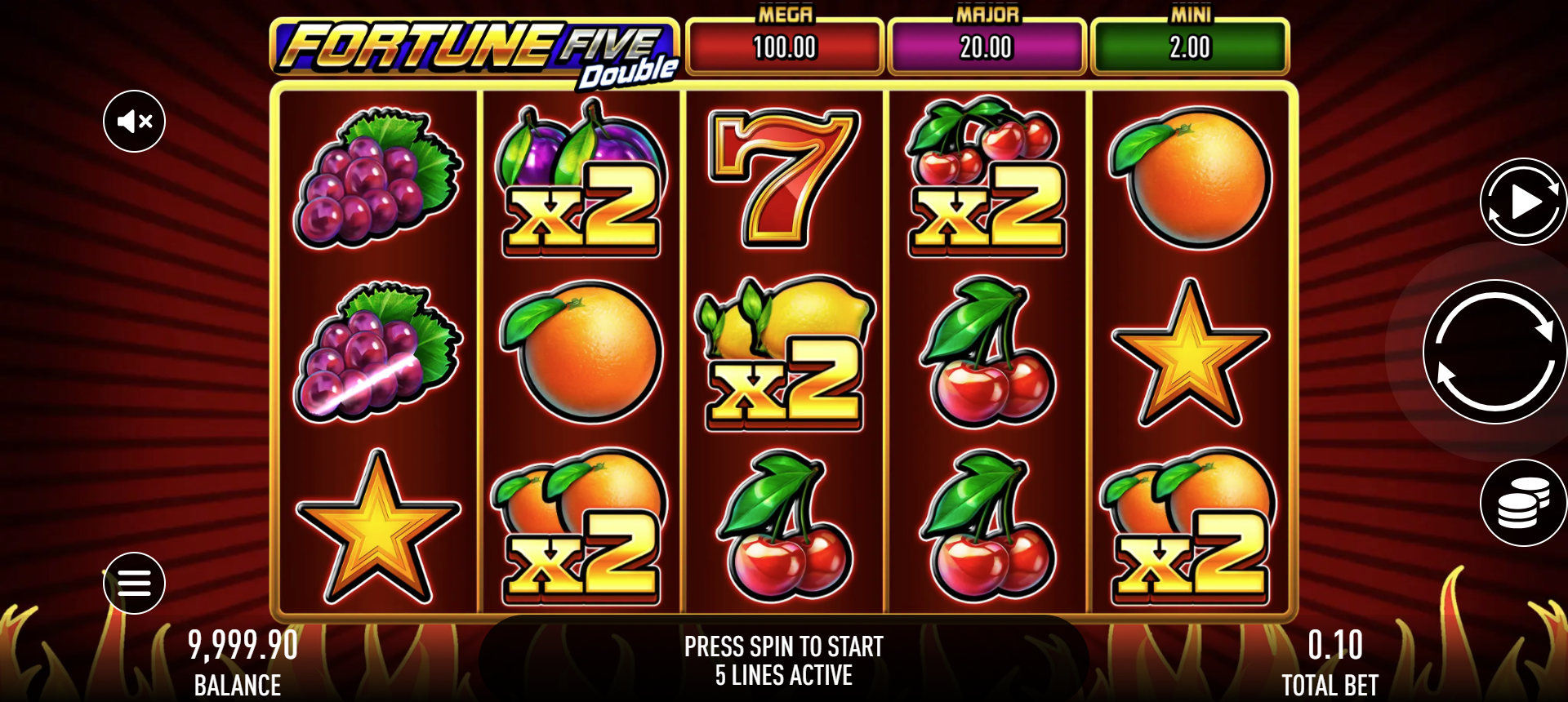 Fortune Five Double