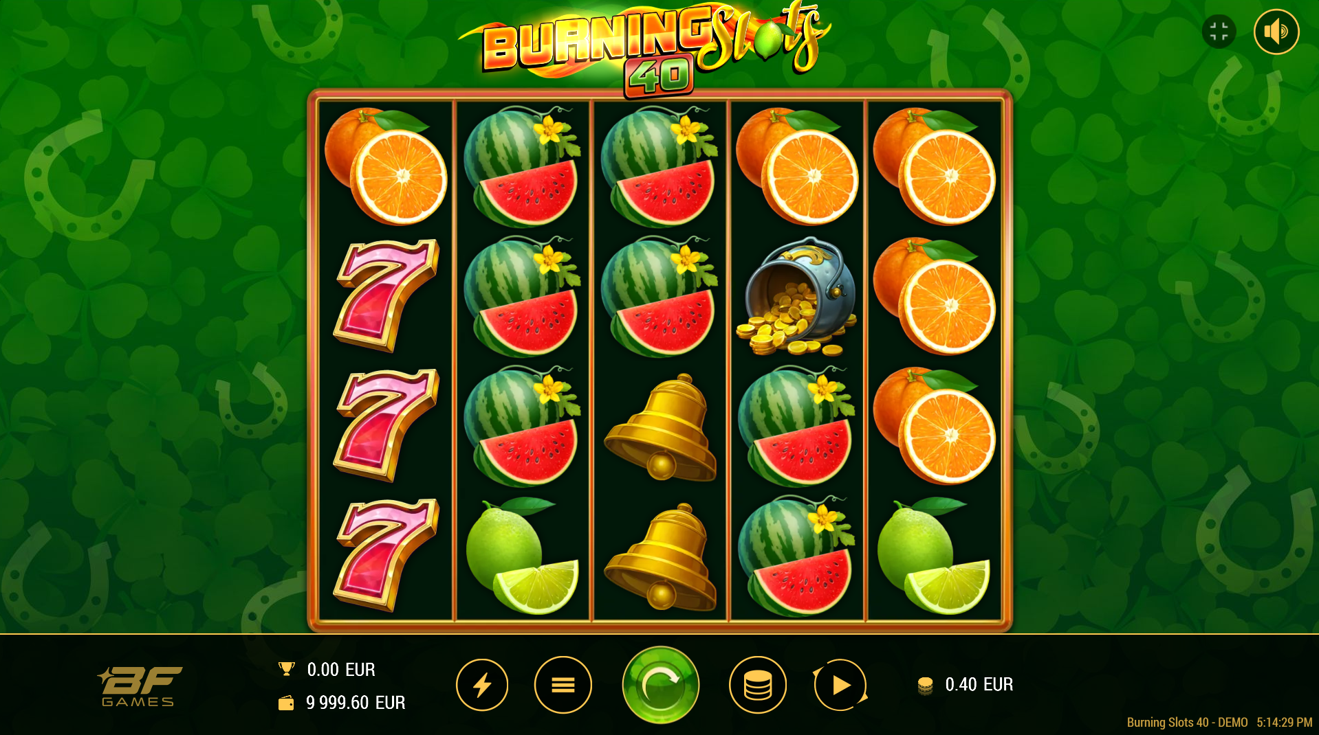 Burning Slots 40