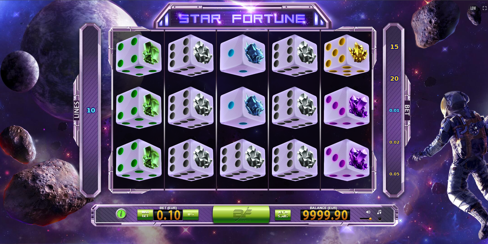 Star Fortune Dice